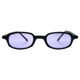 PILLS Black/Purple Square Sunglasses-Giant Vintage Eyewear