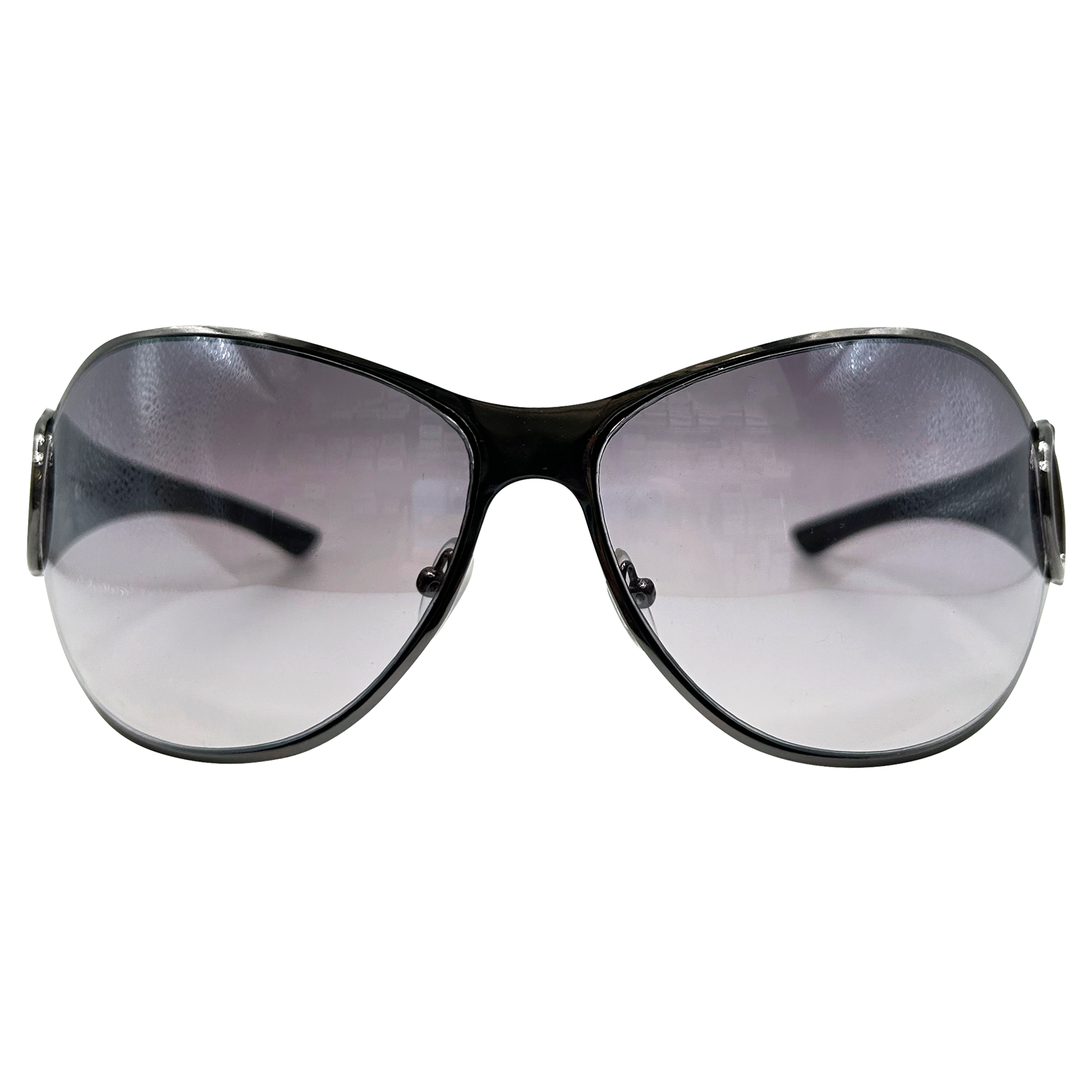 PLASTIC Oversized Y2K Sunglasses