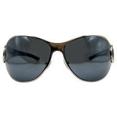 PLASTIC Oversized Y2K Sunglasses-Giant Vintage Eyewear