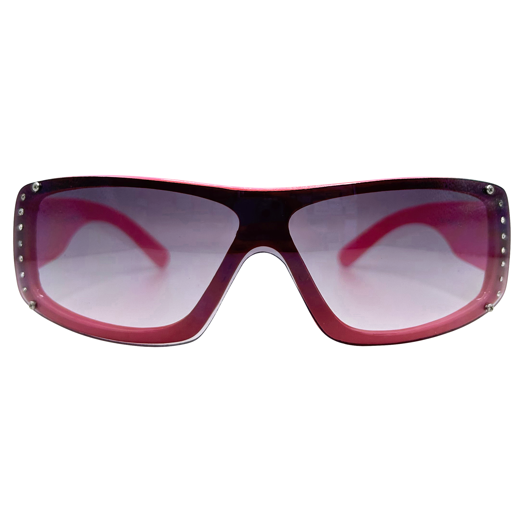 PRINCESS TREATMENT Shield Y2K Sunglasses