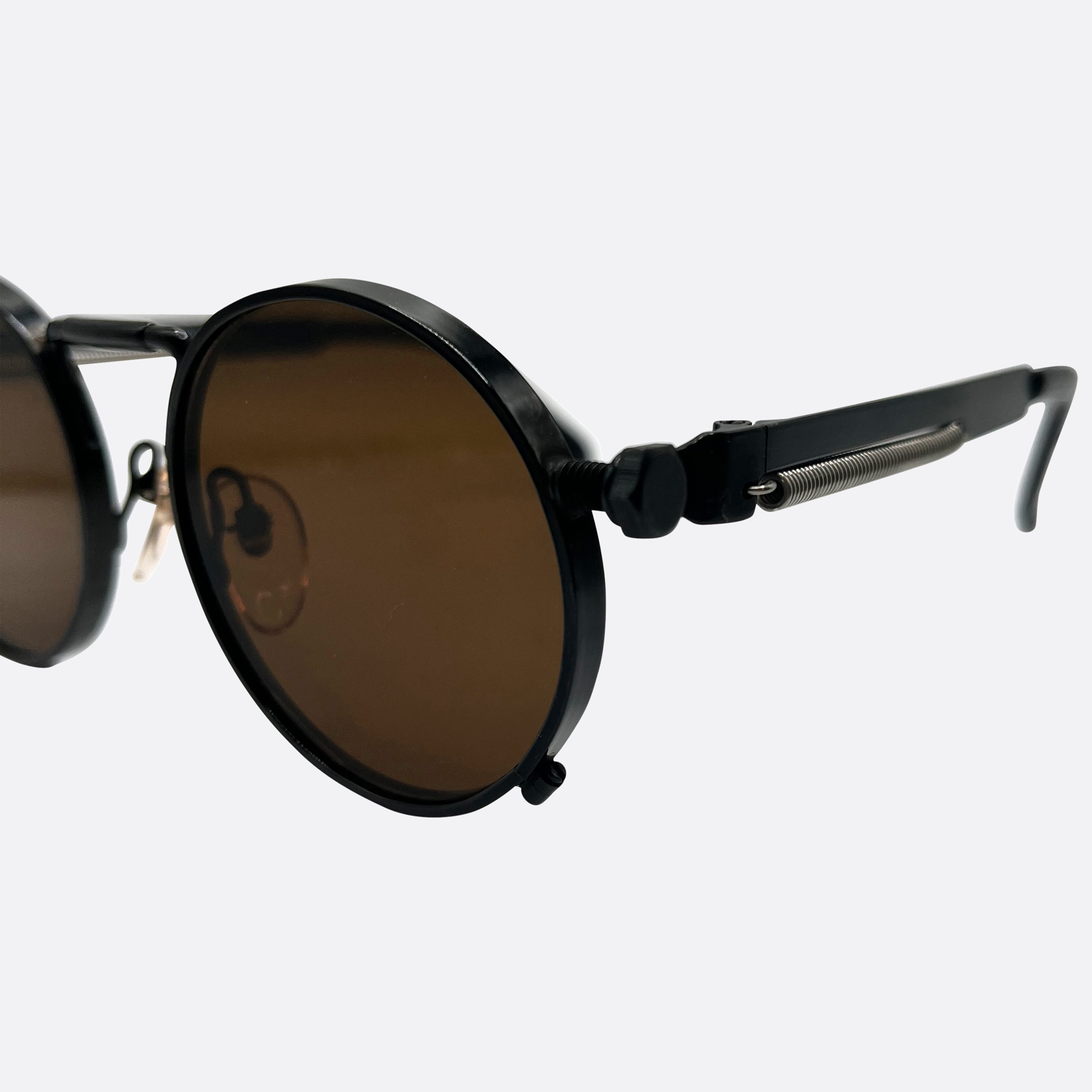 PROCESS Round Steampunk Sunglasses | Luxe Vintage