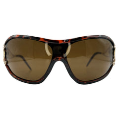 PYTHON Wraparound Shield Sunglasses-Giant Vintage Eyewear