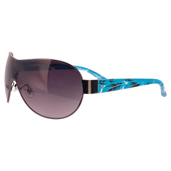 FEATHERED Y2K Shield SunglassesPurple-Giant Vintage Eyewear