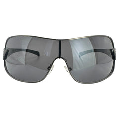 PILLOW PRINCESS Y2K ShieldsGunmetal/Super Dark-Giant Vintage Eyewear