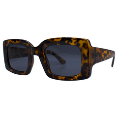 QUANTUM Tortoise Square Sunglasses-Giant Vintage Eyewear