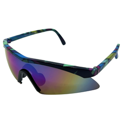 RADICAL Sporty Shield 80s SunglassesAqua RV-Giant Vintage Eyewear