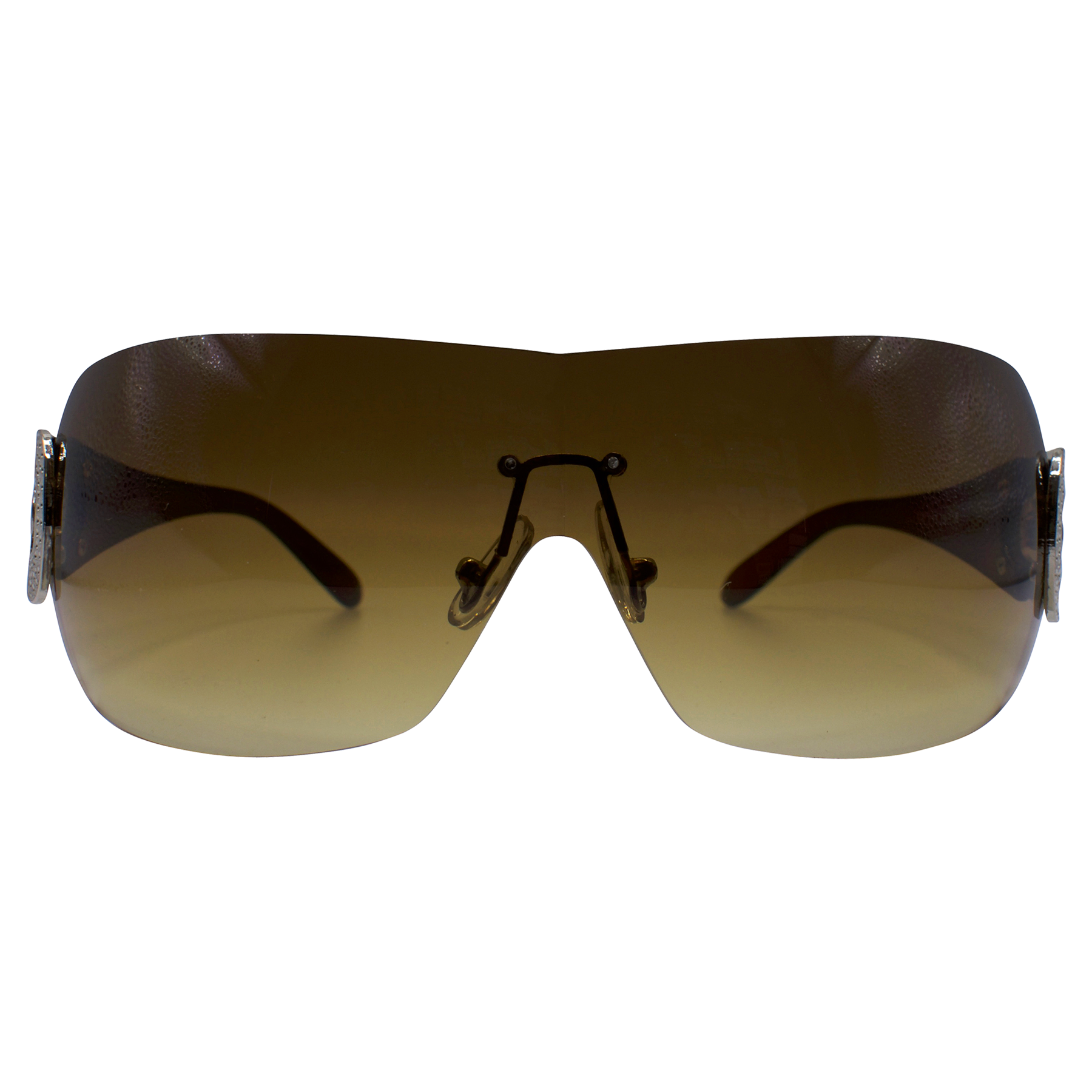 REVENGE Rimless Shield Sunglasses