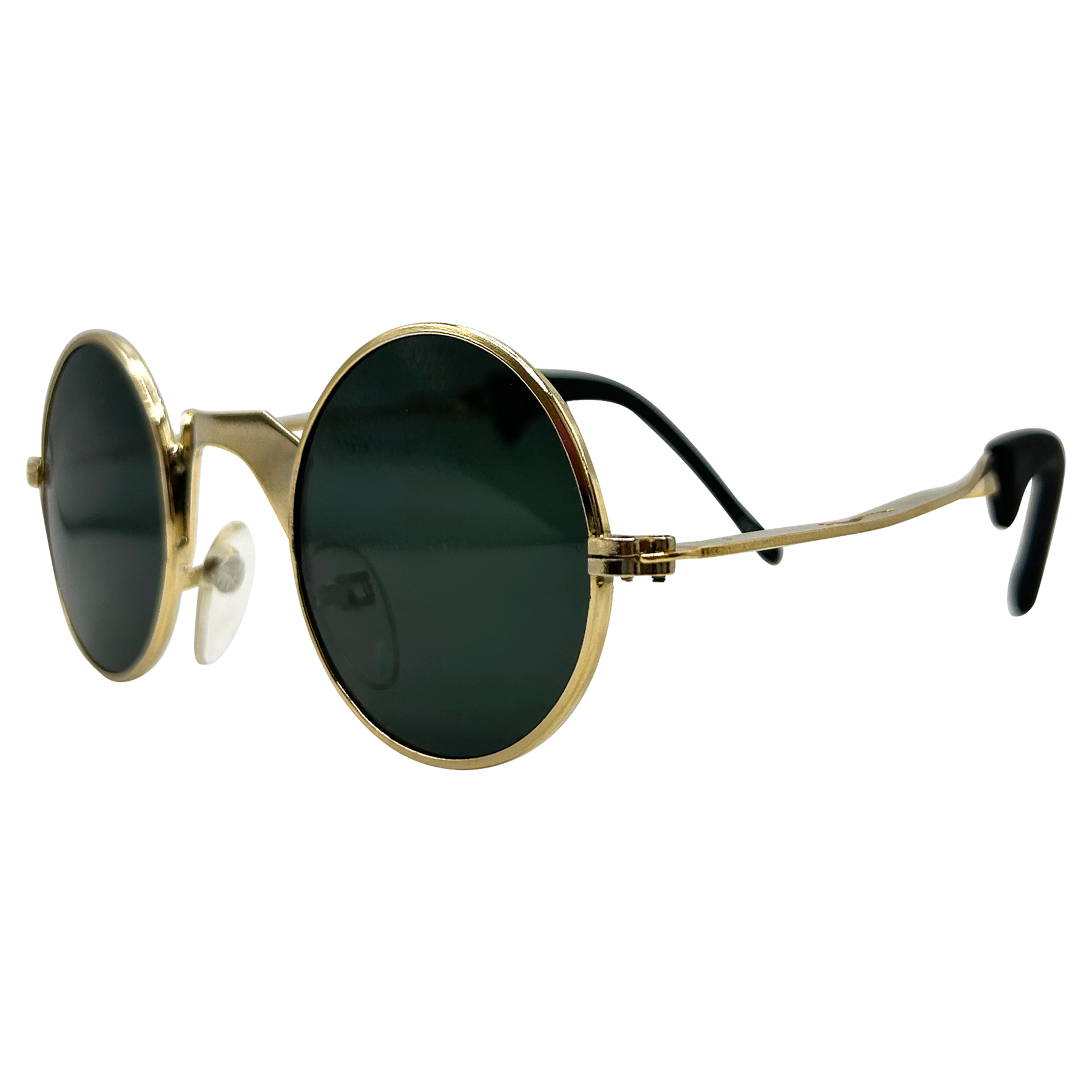 Shop RILEY Round Vintage Fashion Sunglasses Giant Vintage Sunglasses