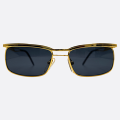 RIPPLE 90s Streetwear Sunglasses | Luxe VintageGold/Super Dark-Giant Vintage Eyewear