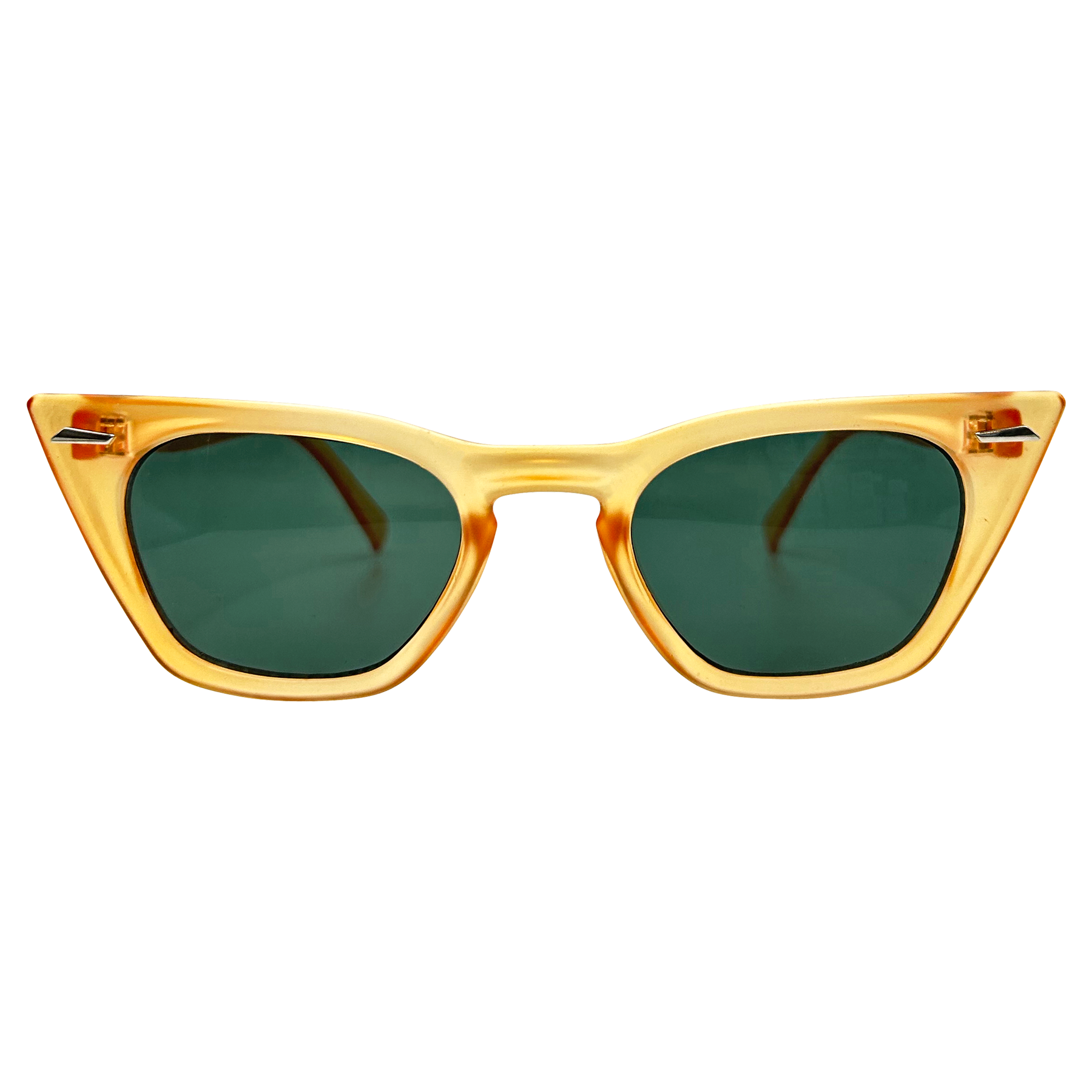 SACCHARINE Frost Orange/G15 Cat-Eye Sunglasses