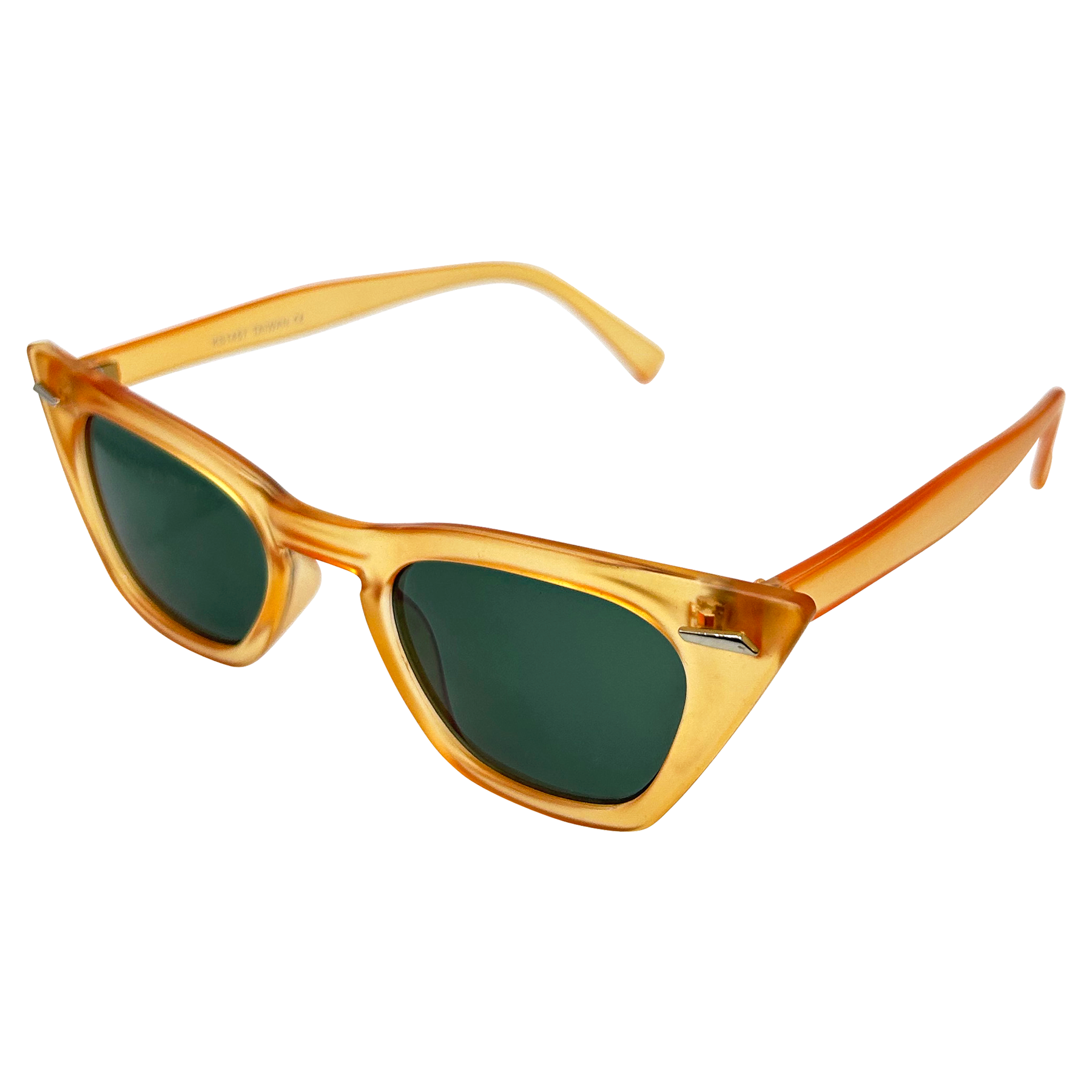 SACCHARINE Frost Orange/G15 Cat-Eye Sunglasses