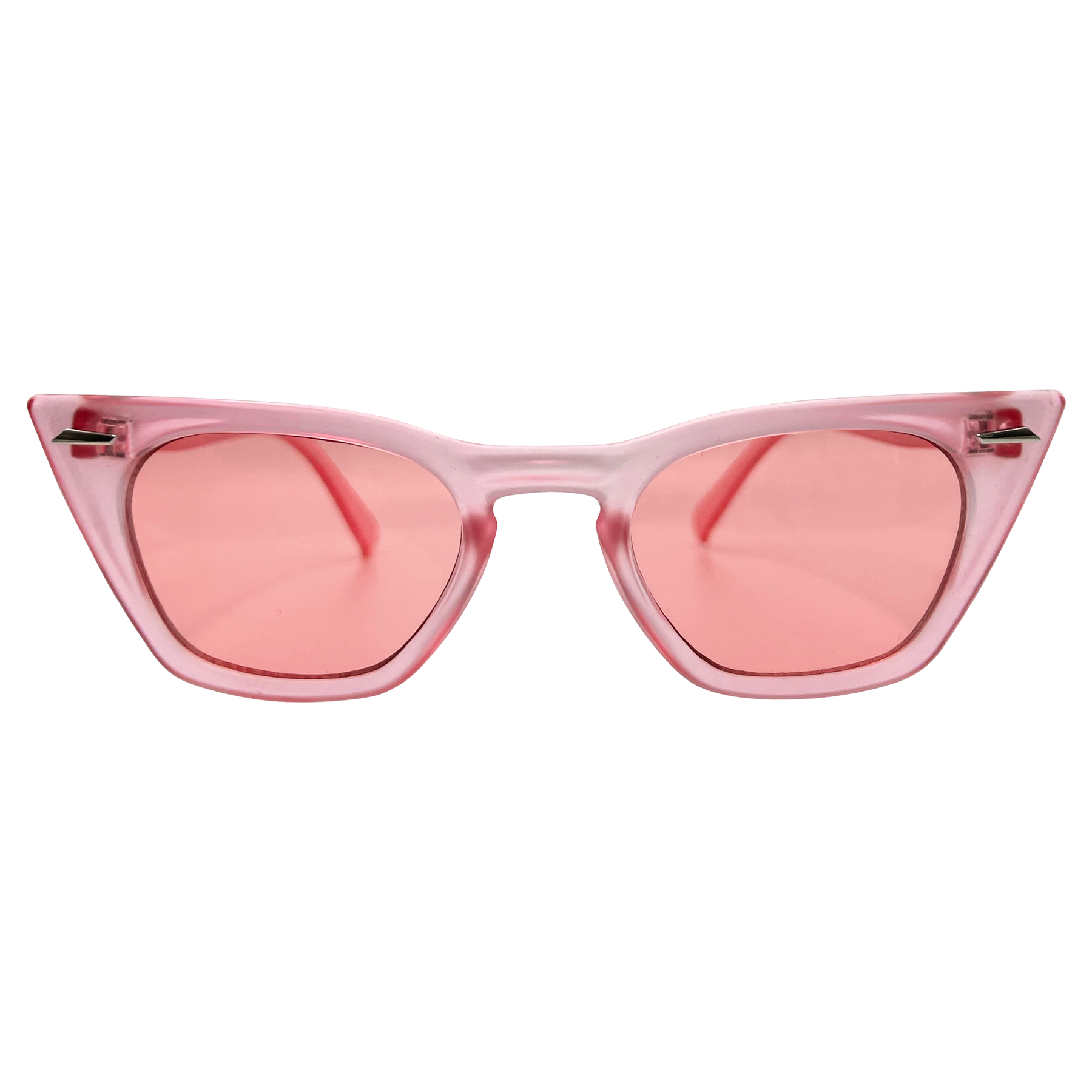 SACCHARINE Frost Pink Cat-Eye Sunglasses