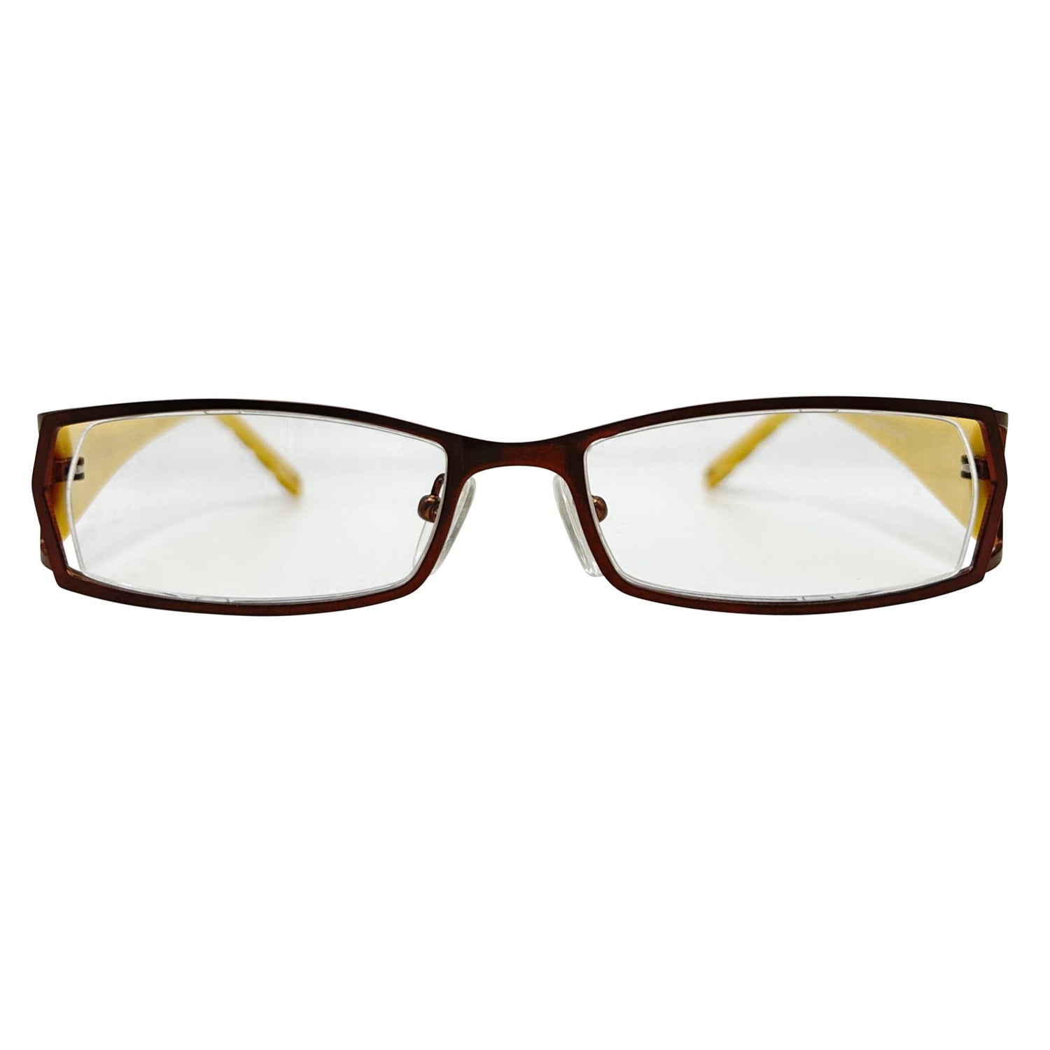 SAFARI Clear Square 90s Glasses | Premium | *As Seen On: Doechii*-Giant Vintage Eyewear