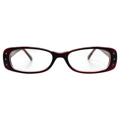 SATELLITE Small Clear Rectangular 90s Glasses-Giant Vintage Eyewear