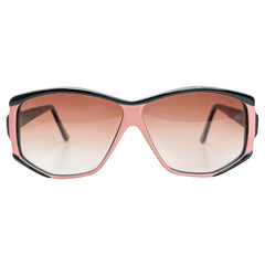 SCORE Black/Pink 80s SunglassesBlack/Pink-Giant Vintage Eyewear