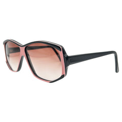 SCORE Black/Pink 80s SunglassesBlack/Pink-Giant Vintage Eyewear