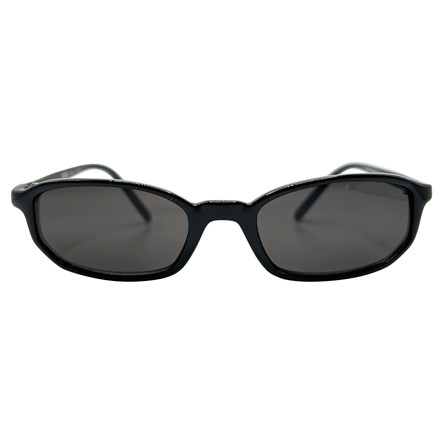 SHERLOCK Black/Super Dark Square 90s Sunglasses