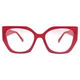 SHIRLEY TEMPLE Oversized Clear GlassesRed-Giant Vintage Eyewear