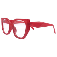 SHIRLEY TEMPLE Oversized Clear Glasses-Giant Vintage Eyewear