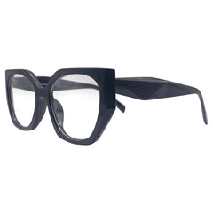 SHIRLEY TEMPLE Oversized Clear Glasses-Giant Vintage Eyewear