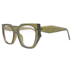 SHIRLEY TEMPLE Oversized Clear Glasses-Giant Vintage Eyewear