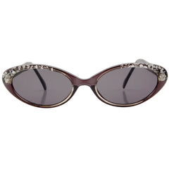 SISSY Sparkly Cat-Eye SunglassesMidnight-Giant Vintage Eyewear