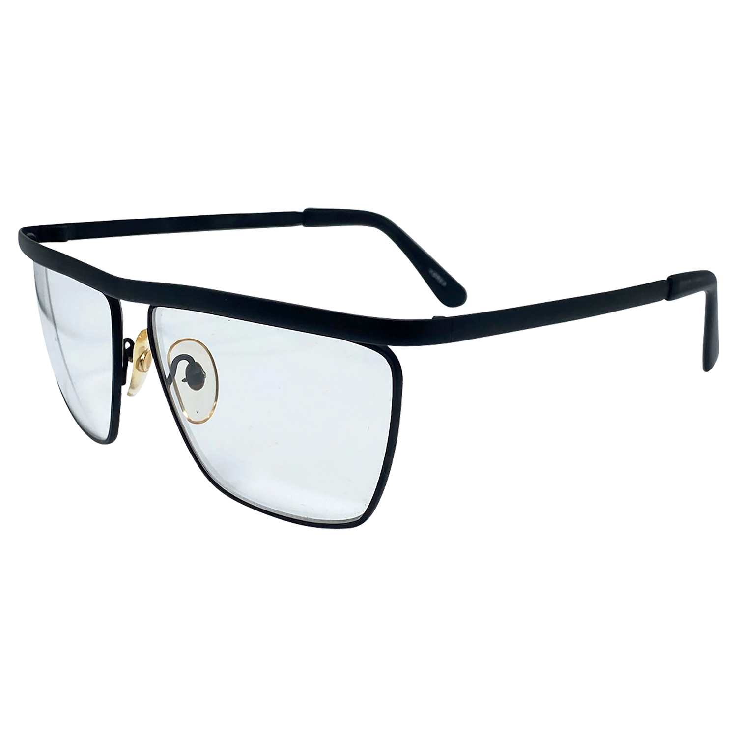 SLAM Black Clear GlassesBlack-Giant Vintage Eyewear