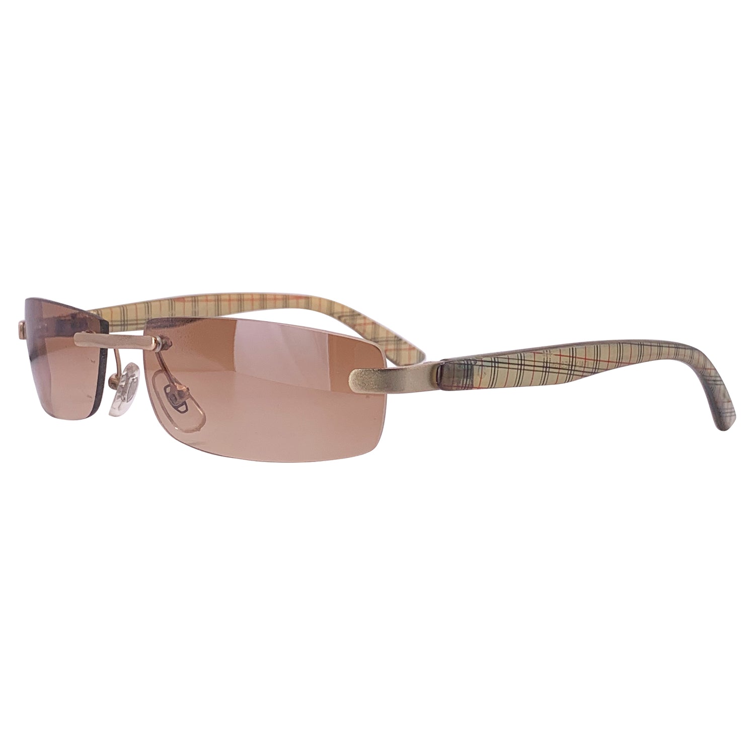 SLEIGH Small Y2K Rimless Sunglasses-Giant Vintage Eyewear