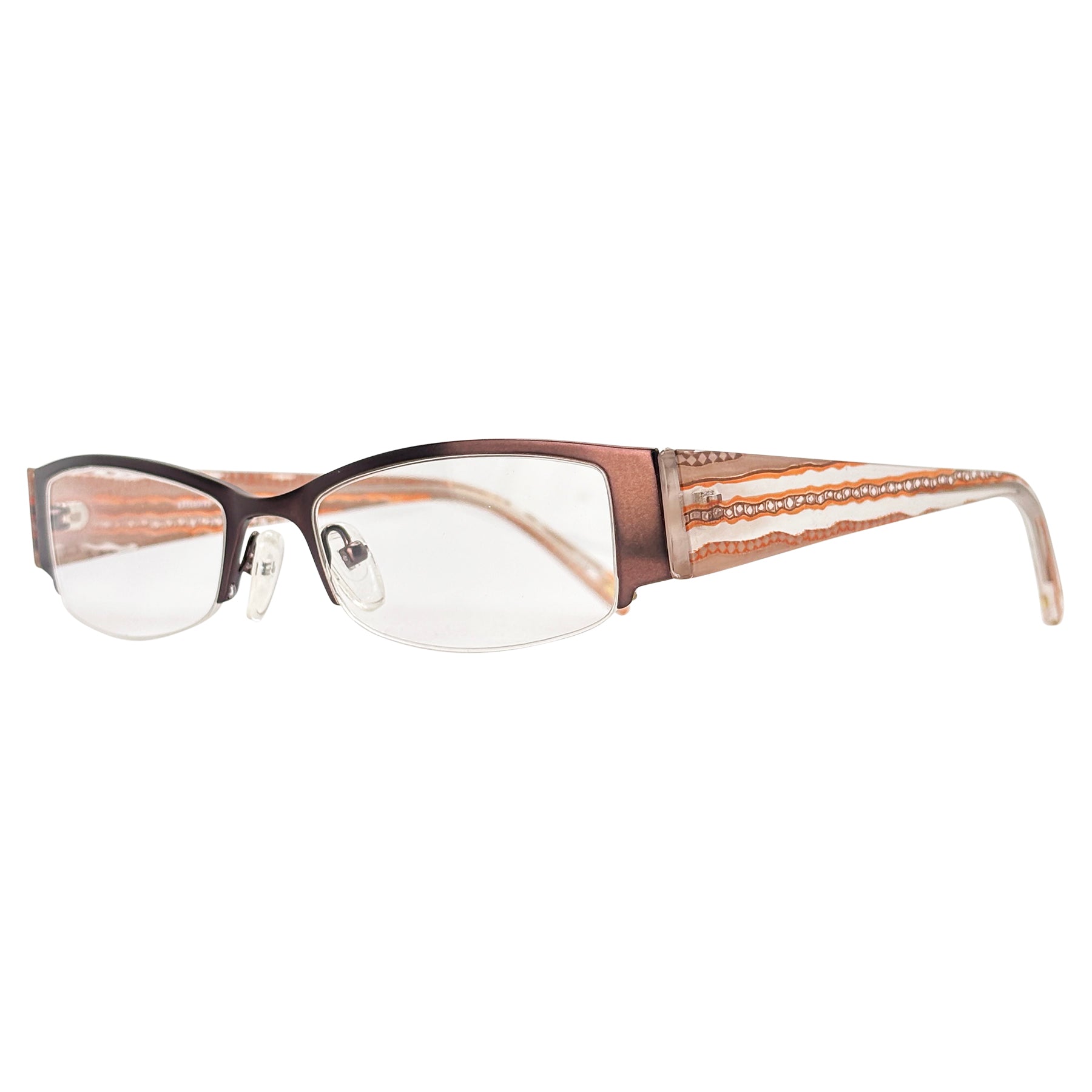SMARTS Slim Clear GlassesCopper-Giant Vintage Eyewear