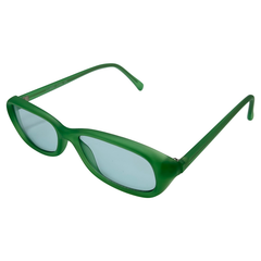 SOAPY Square Y2K SunglassesMatte Green-Giant Vintage Eyewear