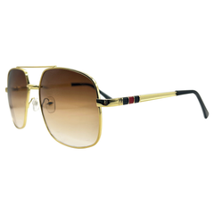 SOAR Retro Square Aviator Sunglasses-Giant Vintage Eyewear