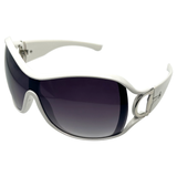 STUNT Shield Y2K SunglassesWhite/Smoke-Giant Vintage Eyewear