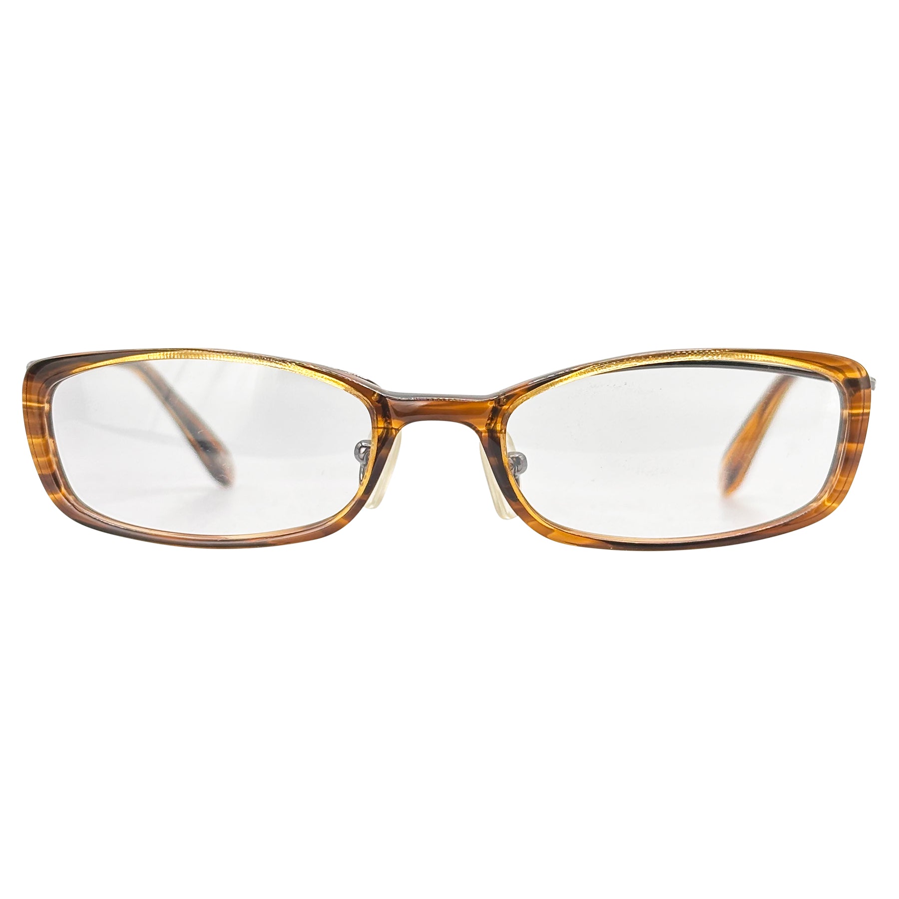 SUN KISSED Office Siren GlassesAmber-Giant Vintage Eyewear