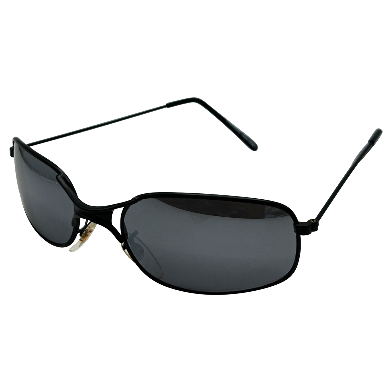 SUPERNOVA Square 90s SunglassesBlack-Giant Vintage Eyewear