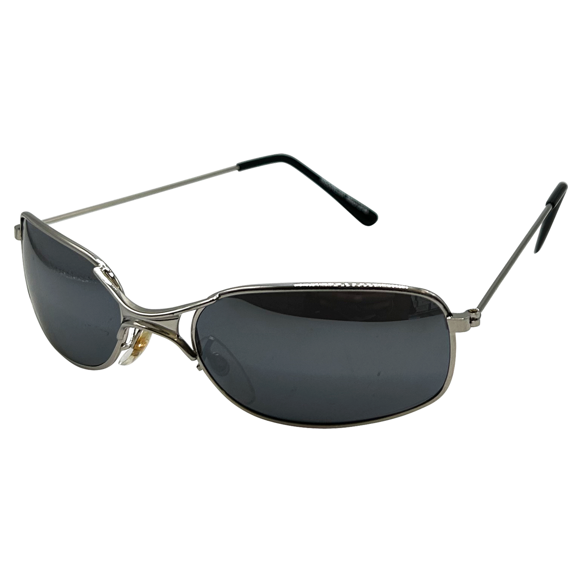 SUPERNOVA Square 90s SunglassesSilver-Giant Vintage Eyewear