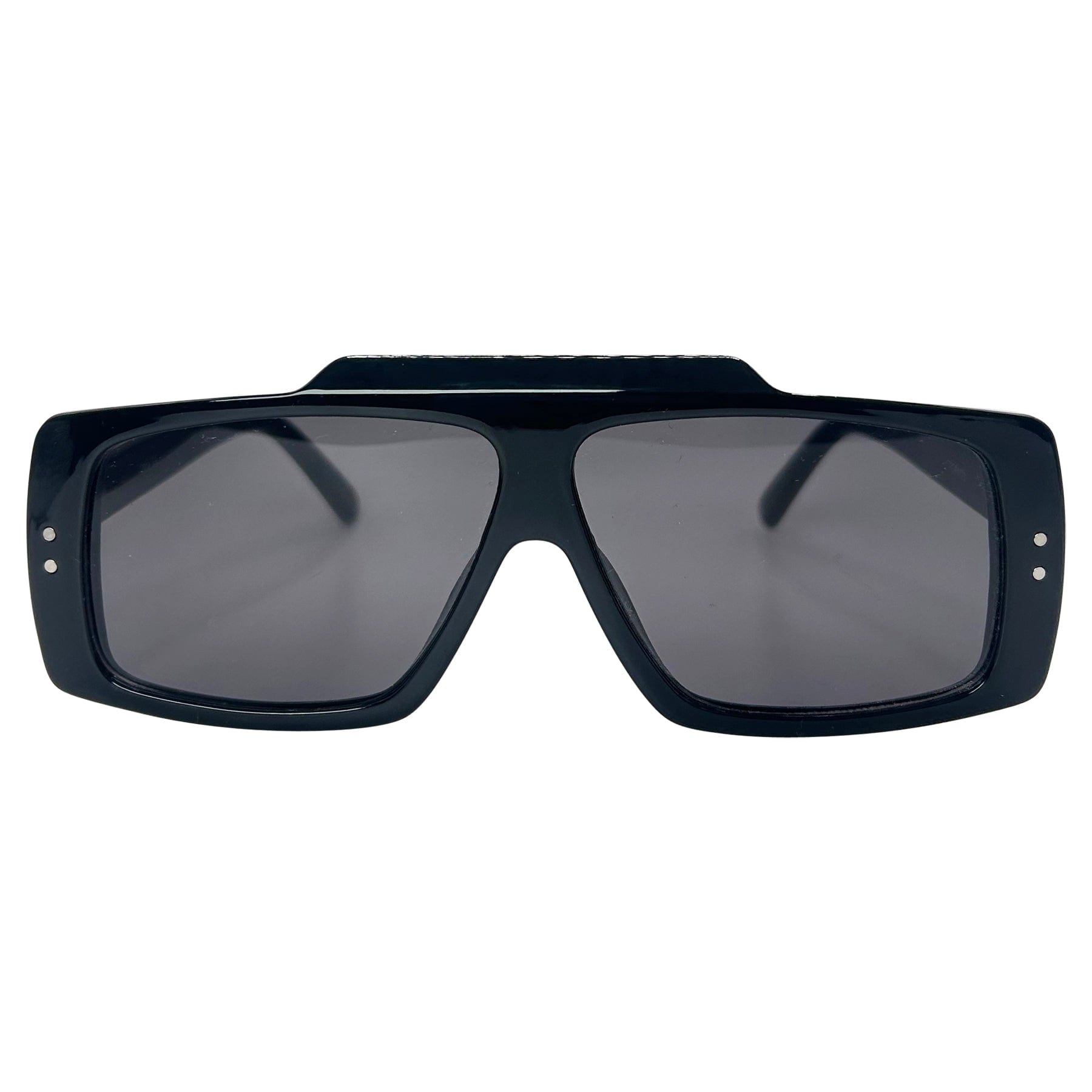 big black sunglasses with a boho chic 70s inspired aviator frame