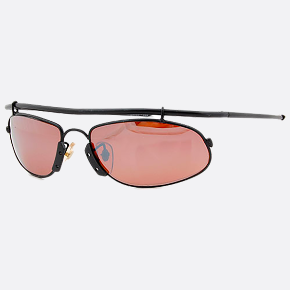 TAKAKO Black 90s Streetwear Sunglasses | Blue-Blocker | Day Driving