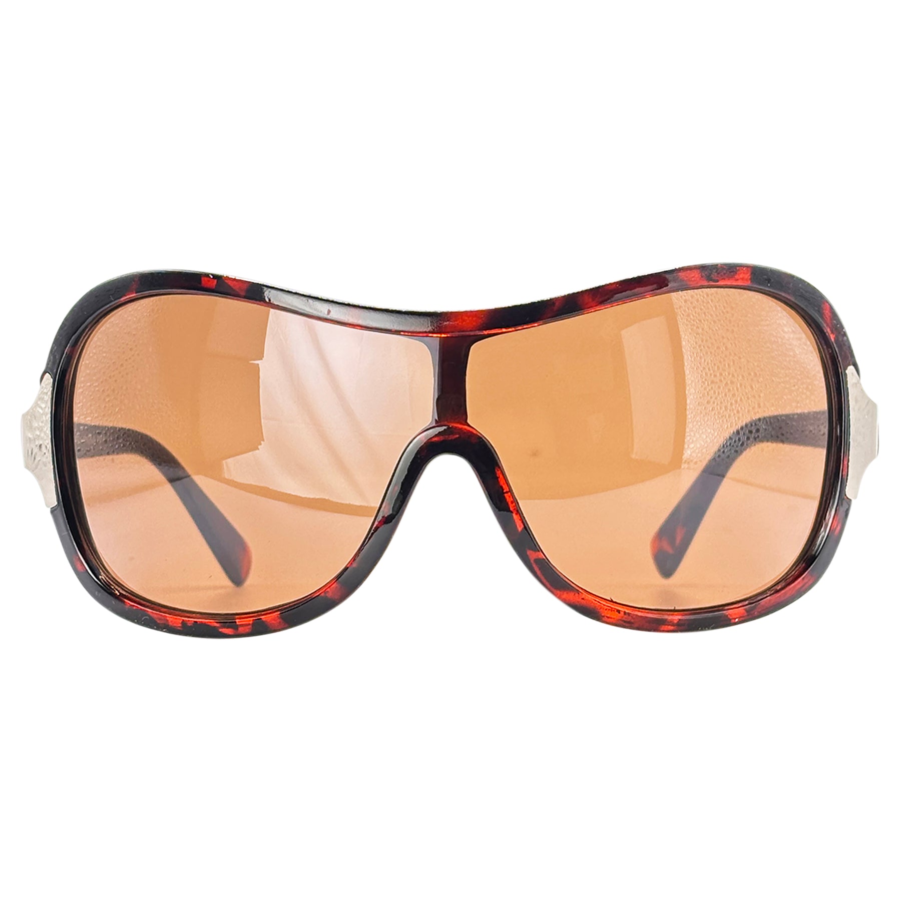 TOOTSIE Shield Sunglassestortoise/brown-Giant Vintage Eyewear