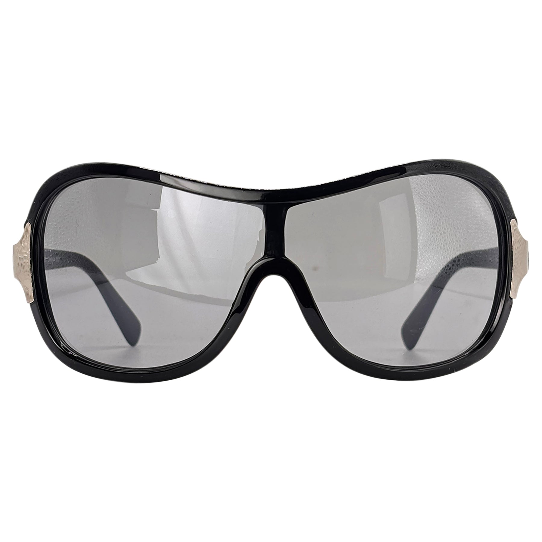 TOOTSIE Shield SunglassesBlack/Super Dark-Giant Vintage Eyewear