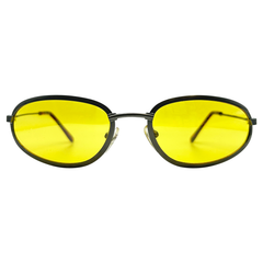 TWEETY Round Sunglasses | Blue-Blocker | Night Driving-Giant Vintage Eyewear