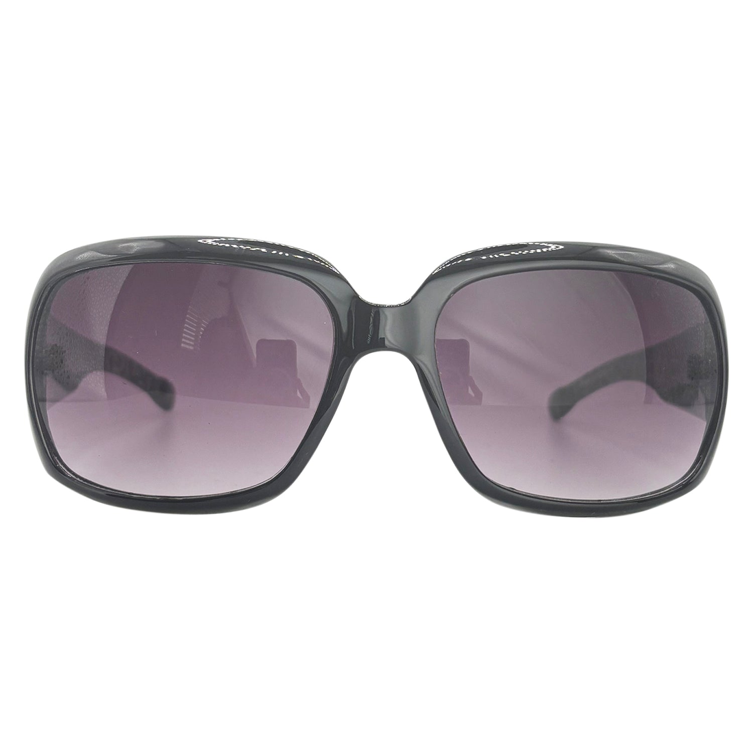 TROPHY WIFE Y2K Shield SunglassesBlack/Smoke-Giant Vintage Eyewear