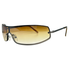 UNDERCOVER Futuristic Wraparound Sunglasses-Giant Vintage Eyewear