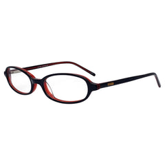 VERY BERRY Clear Bayonetta-Style GlassesBlack Red-Giant Vintage Eyewear