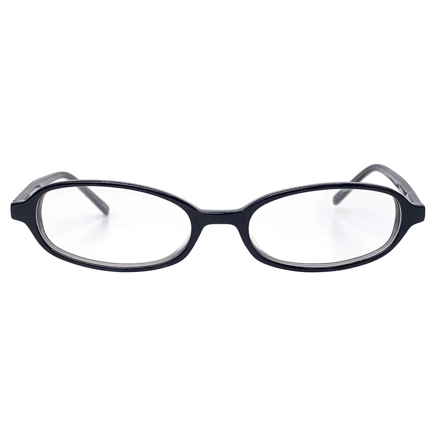 VERY BERRY Clear Bayonetta-Style Glasses-Giant Vintage Eyewear