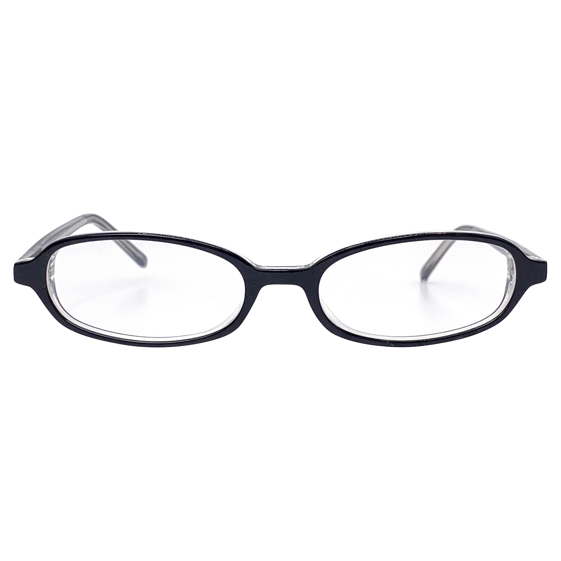 VERY BERRY Clear Bayonetta-Style Glasses-Giant Vintage Eyewear