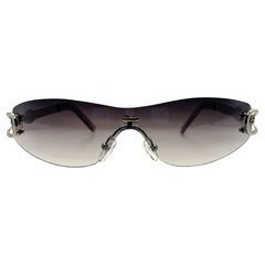 VICIOUS Rimless Sunglasses-Giant Vintage Eyewear