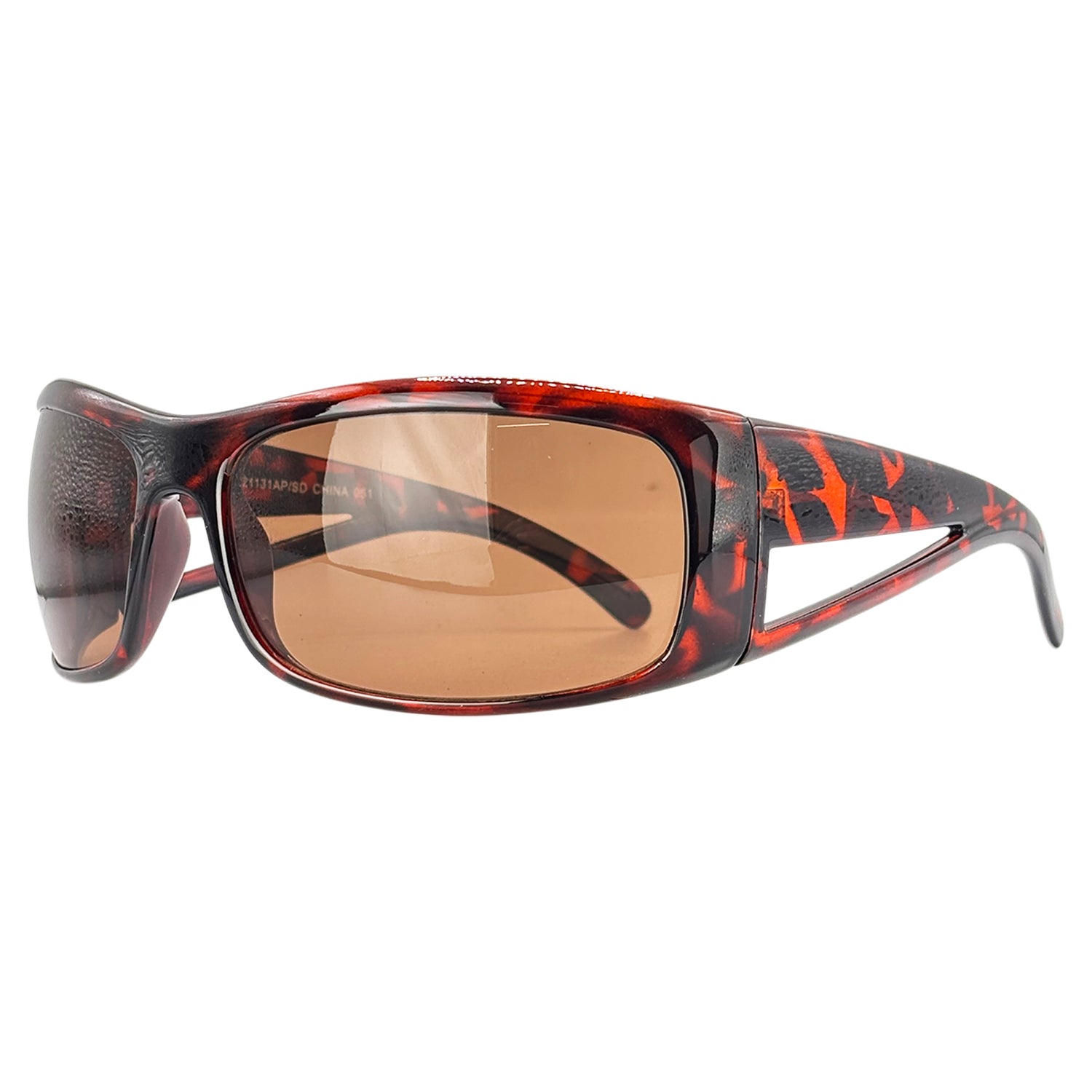 VIRGO Shield Sunglassestortoise/brown-Giant Vintage Eyewear