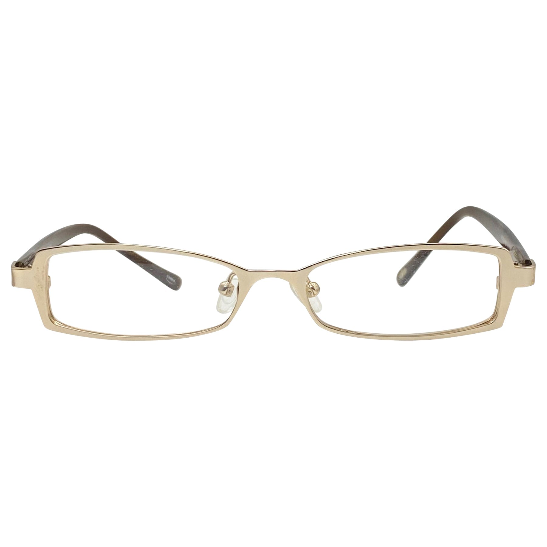 VISIONARY Clear Rectangular 90s Glasses