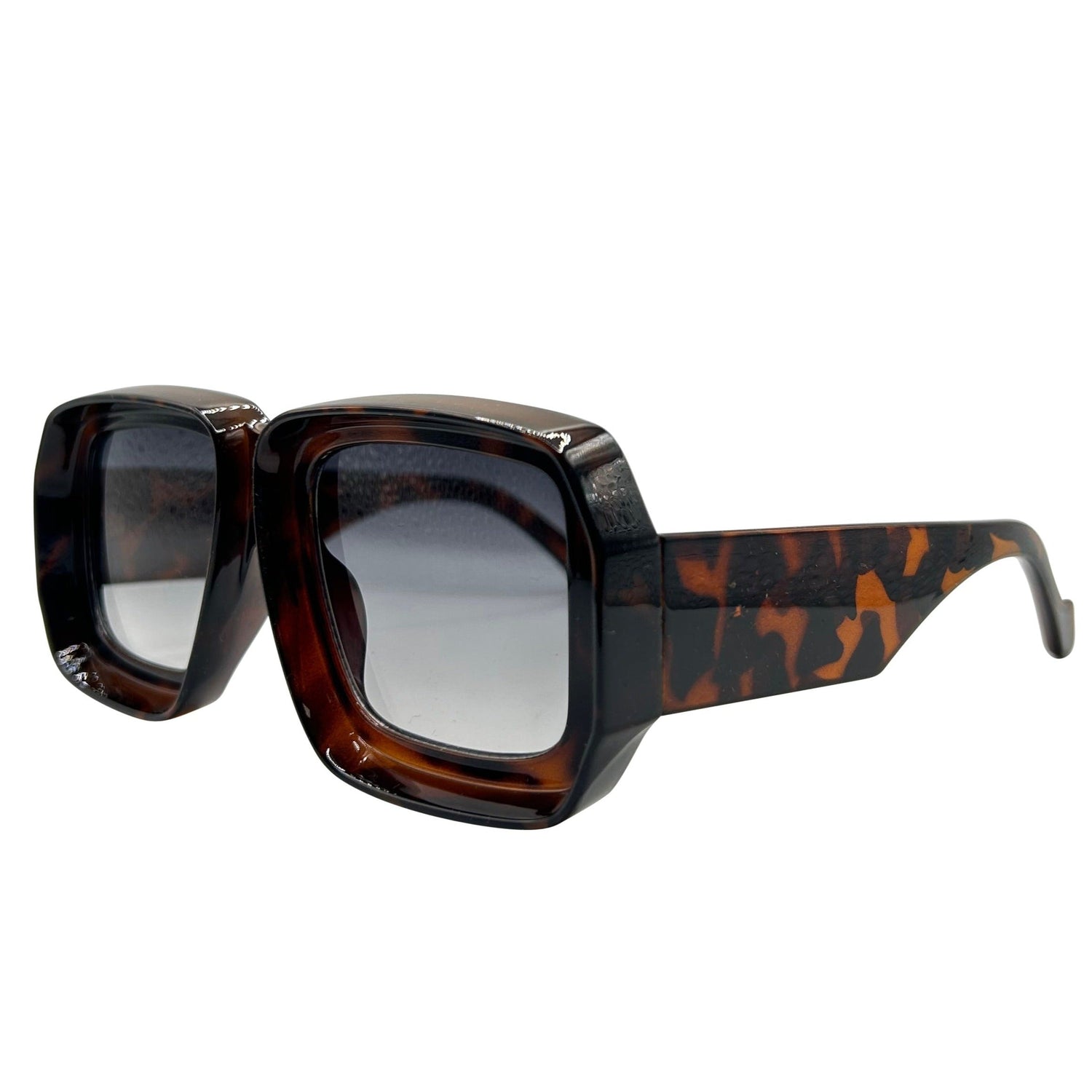 WEEKDAY Retro Square Sunglasses-Giant Vintage Eyewear