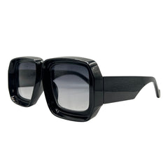 WEEKDAY Retro Square Sunglasses-Giant Vintage Eyewear